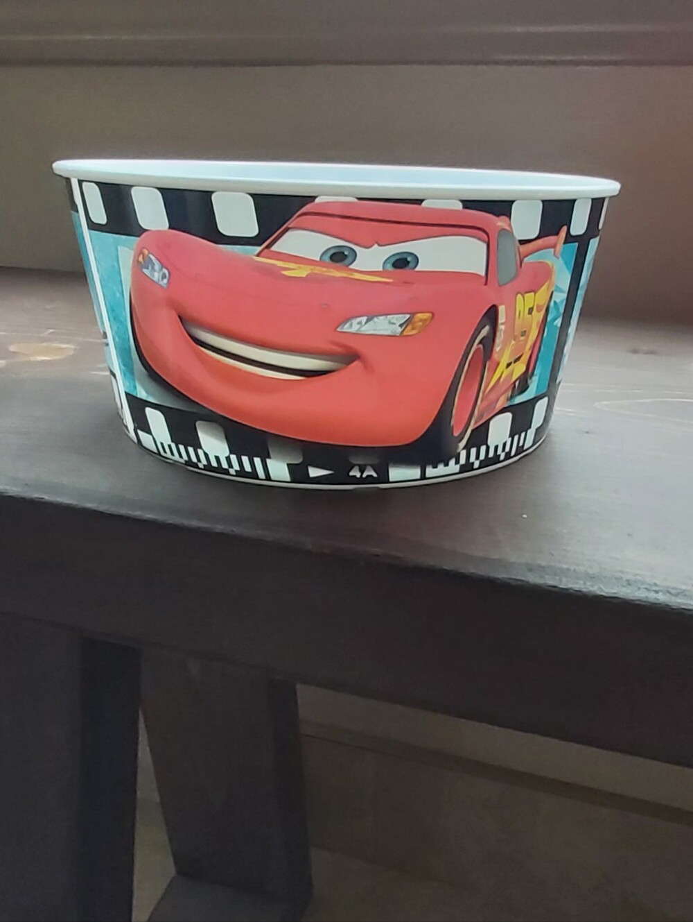 Disney Cars Popcorn Bowl